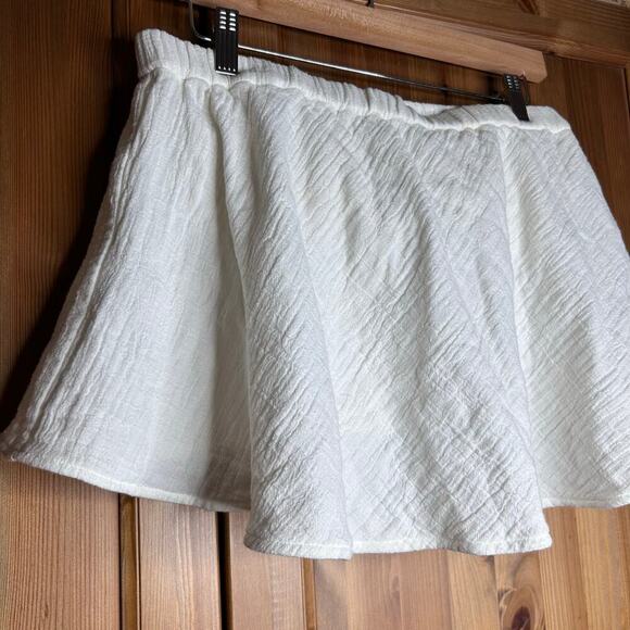 The Odells Gauzy Micro Mini Skirt Women’s Small White Dainty Dollcore Summer - Picture 2 of 8